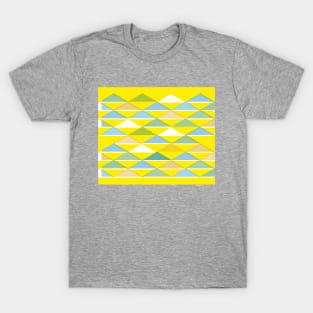 Yellow Triangles T-Shirt